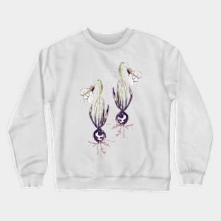 snowdrop botanic Crewneck Sweatshirt